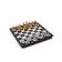 Magnetic chess 25 x 25 cm, King H-5 cm, Pig H-2.5 cm