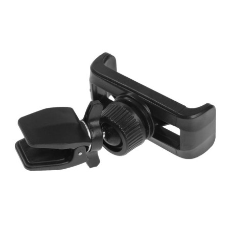 Phone holder to a deflector, sliding 6-9 cm, black-2