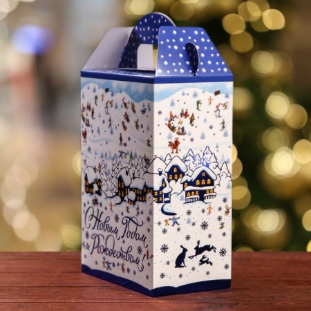 Gift box "Winter holidays", 16 x 10 x 23 cm-1