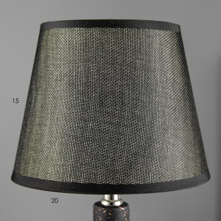 E14 40w 40w-gold 20x20x33 cm Risalux desktop lamp "Aquilina"-4