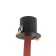 TR5513-BK Faller found with the possibility of feeding Belty Base D100mm H72MM IP20 Black Alum