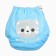 Reusable diapers "Little Baby", 3-15 kg, blue color, crush me