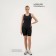 Female T -shirt, basic, size l (48), black color