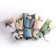 Flower for flowers and gifts "gray-green", 57 x 57 cm