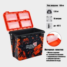Looping Light Winter Helios Shark single-section, Orange color (HS-IB-19-SHO-1)