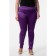 Female trousers, size 52, purple color