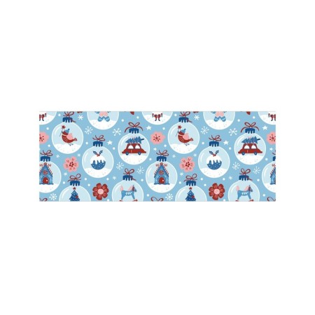 Basket for storing things "New Year's balls", size 35x35 cm-1