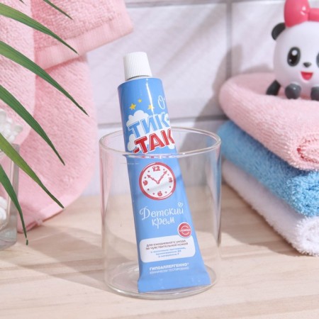 Children's cream "Tik-Tak" with milk protein, provitamin B5 and vitamin F 41 ml.-1