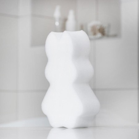 Bathing sparks "animals", 14 × 9 × 4 cm, super -furry foam, white color-4