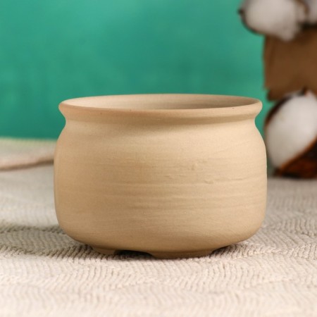 Patrick pot of beige, 8x8x6.5cm