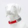 A metal collar weaved with a nylon insert, 60 cm x 3 mm