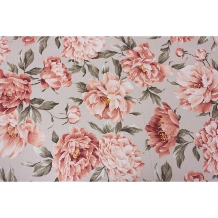 Oilcloth loneta 140 cm, roll 20 m, drawing "Taormmina"-4