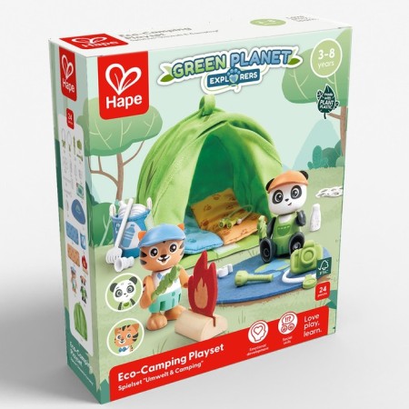 Game set of Hape "It's time to walk", "Ecoping"-7