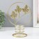 Summary metal per 1 candle "Maple leaves in the circle" d = 4.5 cm gold 16x9.5x21 cm