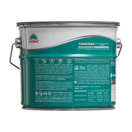 The composition of the protective and decorative tontex "Krona" nut 3 l-2
