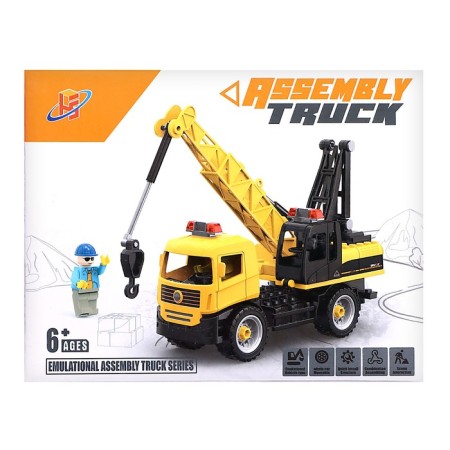 The designer of the screw "Construction crane", 66 parts-3