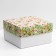 Confectionery packaging, box, "flowers", 1 kg, 21 x 21 cm