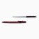 Souvenir weapon "Katana on the stand", black scabbard with a red pattern, 70cm
