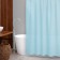 Bathroom curtain "Diamond", 180 × 180 cm, light blue color