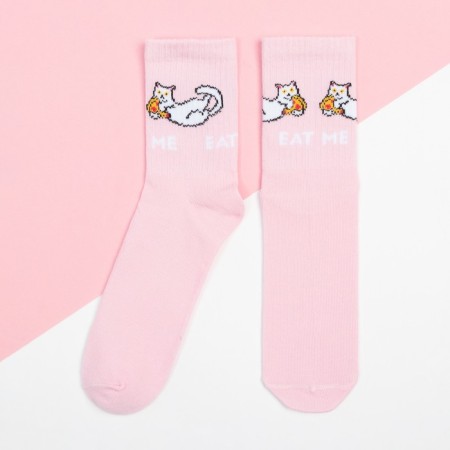 Women's socks kaftan "cat" p. 36-39 (23-25 ​​cm)