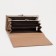 Women's wallet on magnets, beige color