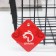 Basket for storage of the share "Erin", 36 × 27 × 14 cm, black color