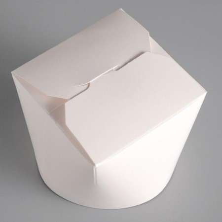 Lapshi container "wok", white, 0.75 liters-2