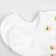 Women's socks minku "peaches", white color, size 36-39 (23-25 ​​cm)