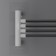 Towel holder, 4 knitting needles, Velcro
