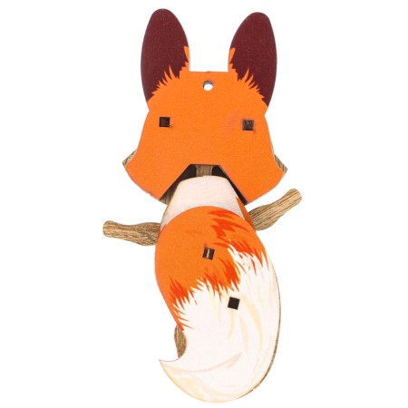New Year's prefabricated pendant on the Christmas tree "New Year! Fox"-9