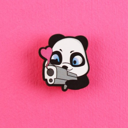 Wooden icon “I will fall into your heart”, 2.6 x 3 cm-2