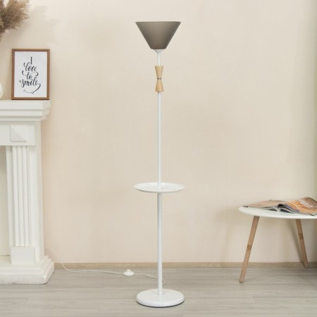Taleser "Prince" with a table 1x15W E27 Model: BR 01037 White/Black-9