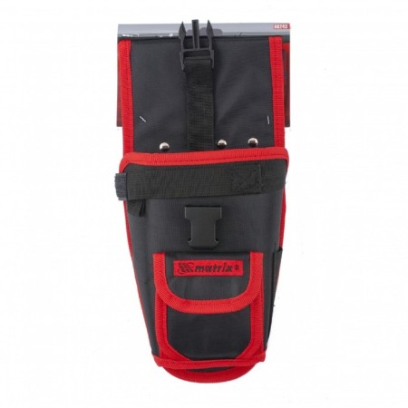 Matrix 90243 holster, for a screwdriver, with a bit and drill pocket, polyester
