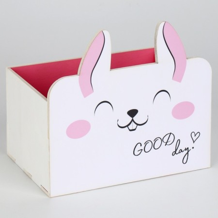 Organizer for the office, composite "Bunny", 15 x 10 x 8 cm-1