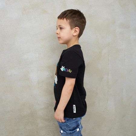 Children's T-shirt "OH, Boy" Mickey Mouse, height 86-92, black-1