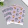 Scrapbooking paper "cats" density 180 grams set 10 pcs 15.5x17 cm