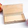 Wooden envelope with the seal "Congratulations!" Red car