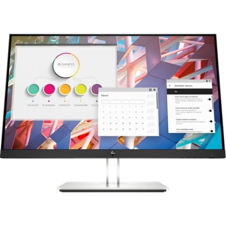 Monitor HP E24 G4, 23.8 ", IPS, 1920x1080, 60Hz, 5 ms, HDMI, VGA, DP, Black