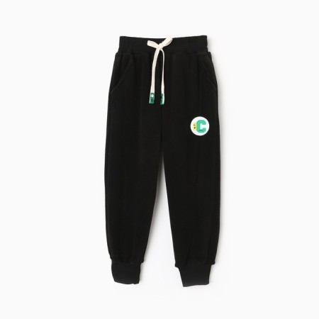 Pants for boys, I have launched, black color, height 86-92 cm
