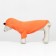 Sweater with a hood "fox", size XL (DS 34, Osh 38, Osh 48 cm), orange