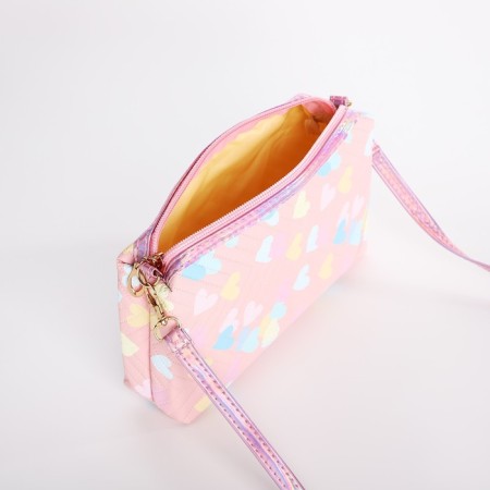 Bag's bag with lightning, pink color-2
