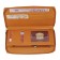 Women's wallet, lightning, color orange fleet