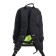 School backpack, 40 x 25 x 13 cm, Grizzly, ergonomic back, laptop department, black/yellow