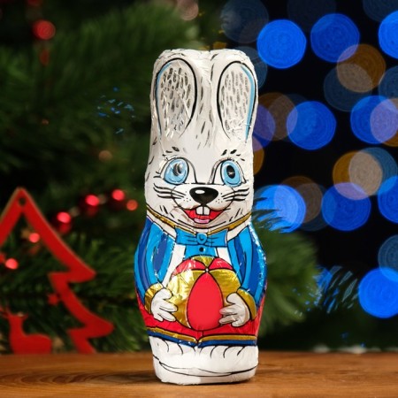 New Year. Chocolate figure "Hare", 35 g