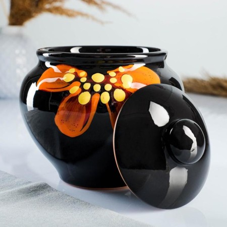 Set of pots "Gift with a sequence" 4x0.85l / 27x21x13cm, ladybug-2