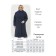 Female coat, size 56, blue color