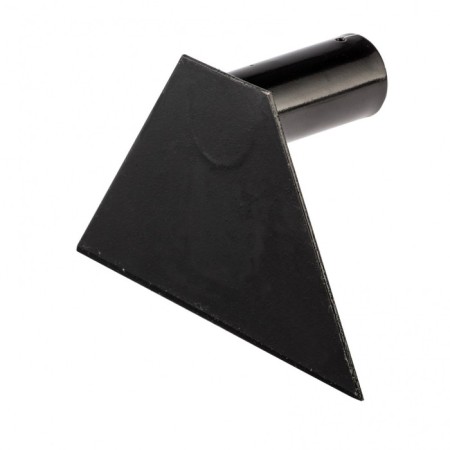 The hoe is straight, the tuleyka is 40 mm, steel, without cuttings-1