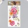 Tattoo on the body color "blossomed buds" 10x20.5 cm