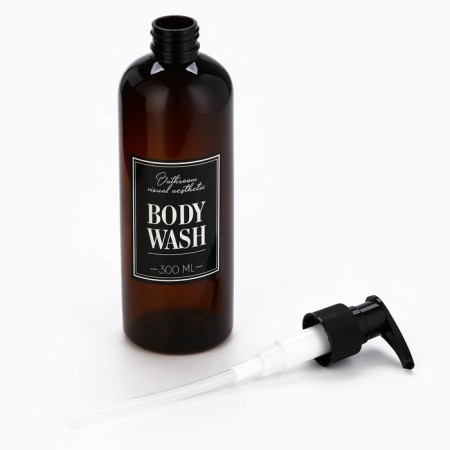 A dispenser for shampoo, air conditioning, shower gel Bathroom Visual, 300 ml., 3 pcs.-5