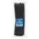 Nylon clamp 3.6x300, black, set 100 pcs